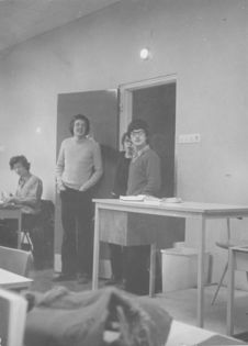 Hans_Mathijssen_Luc_Jansens_John_van_der_Burg_ingang_studiezaal